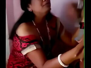 Neighbour Telugu aunty convocation out of doors