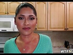 Latina home purifying wants confident